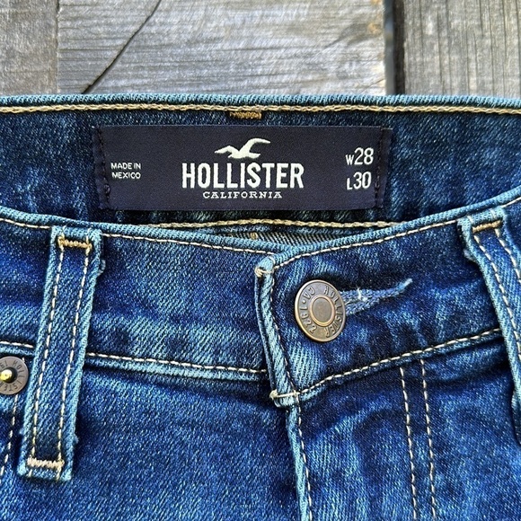Hollister Slim Straight Epic Flex Jean size 28x30 - Picture 3 of 9